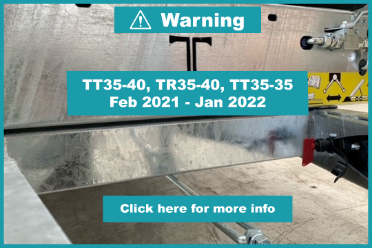 Terugroepactie dwarsbalk